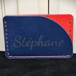 Porte-carte-compact-modele-stef-en-cuir-entierement-fait-a-la-main- black-hocks -creation